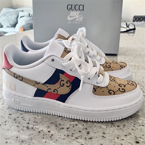 airforce gucci|gucci air force 1 low gg.